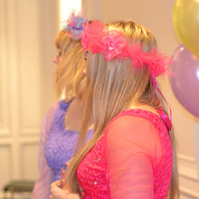 pink and purple fairy entertainers at a Sydney venue in Double Bay
