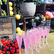 themed kids pink lemonade for a pamper party