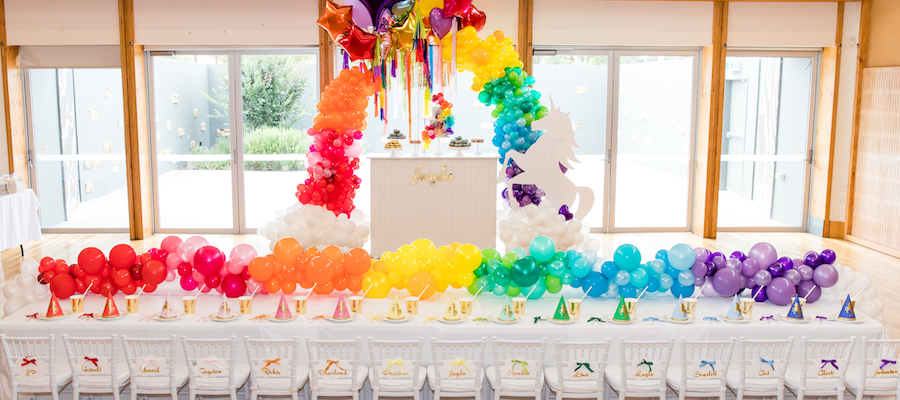 LAVISH RAINBOW UNICORN PARTY – KIDS PARTY IDEAS