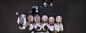 kids at a pamper party in a Sydney location 