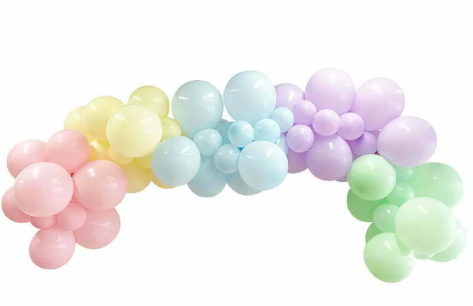 Pastel Balloon Garland