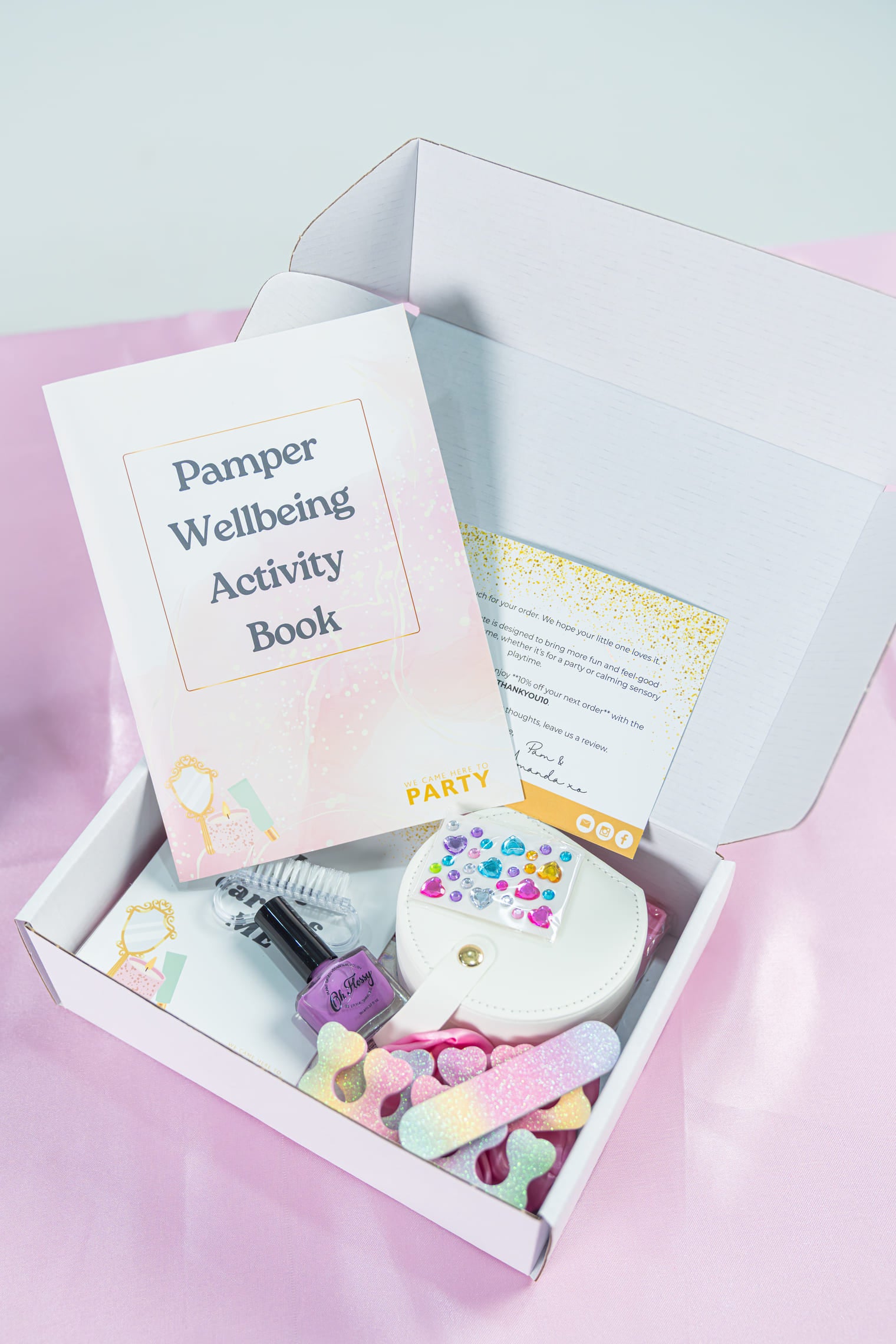 Pamper Activity Pack — The Ultimate DIY Pamper & Creativity Box for Kids