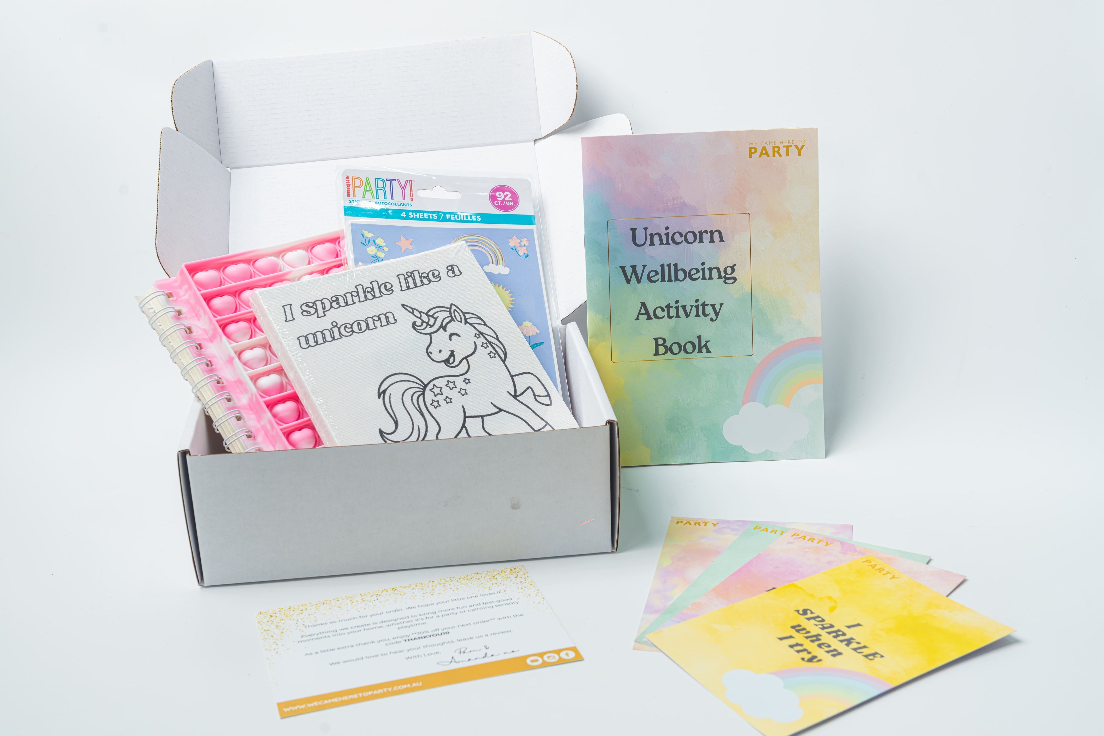 Unicorn Activity Pack – Magical Kids Activity Set for Creative Play, Mindfulness & Imagination