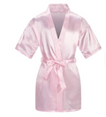 Pink Satin Robe - Size 10