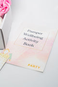 Pamper Activity Book and Affirmations — Pamper Themed Wellness bundle