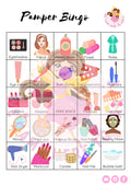 Pamper Bingo Game - Digital Copy