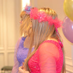pink and purple fairy entertainers at a Sydney venue in Double Bay