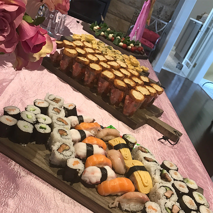 finder party food spread